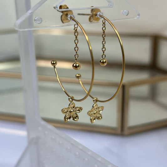 Flory Miami Hoop Earrings