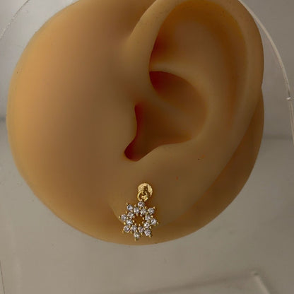 Shine 2in1 Flatback Earrings