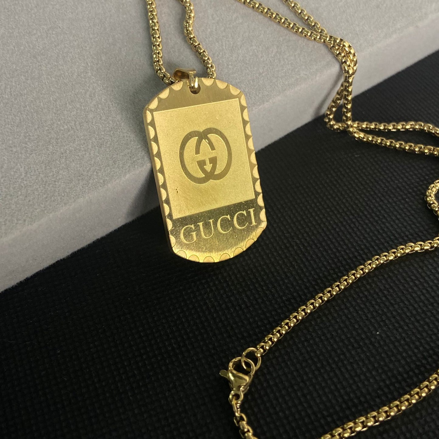 Gucxi Bar Premium Pendant Chain