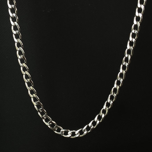 Cuban Silver SST Men's Chain 6mm