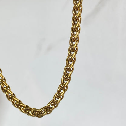 Boxy Link 18K Gold Plated Chain (Thick)