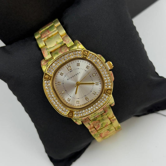 Burberry Studded Bling Watch