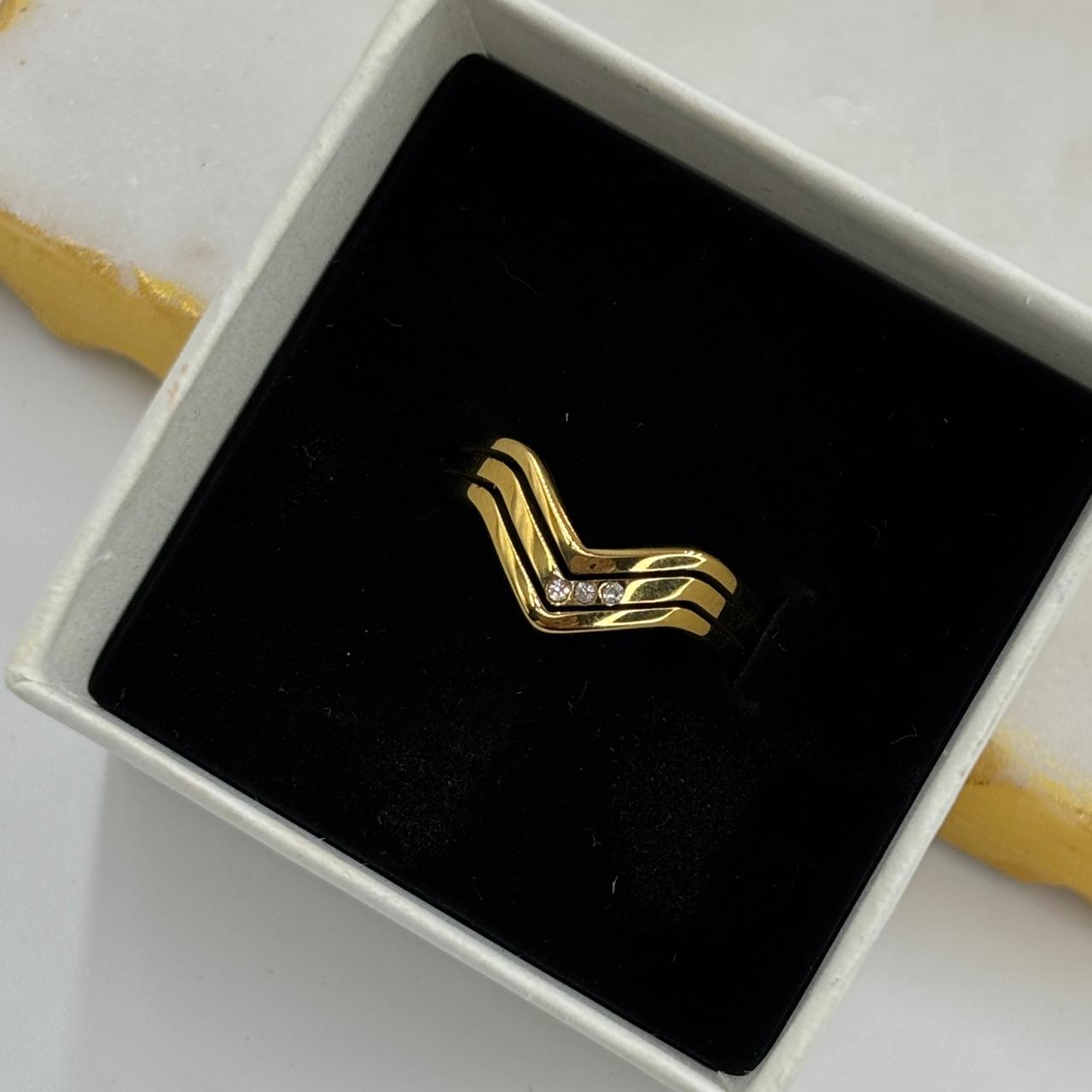Golden Drift Ring