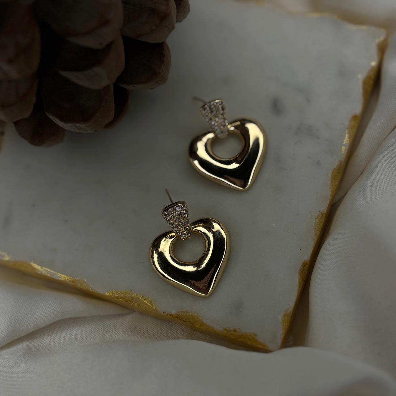 Heart luxe Earrings