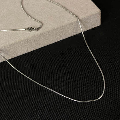 Snake Silver SST Men's Chain 2mm