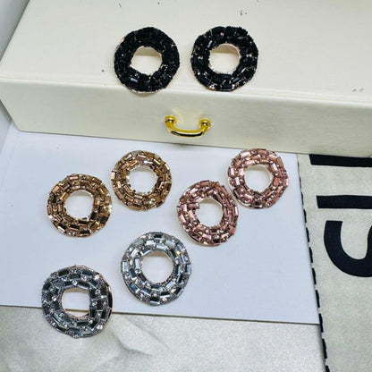 Party Buzz Circle Studs