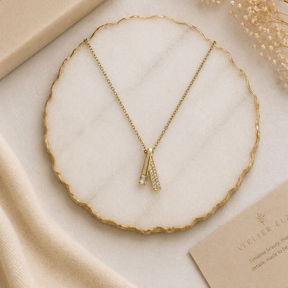 Dainty Lush Necklace ( Gold )