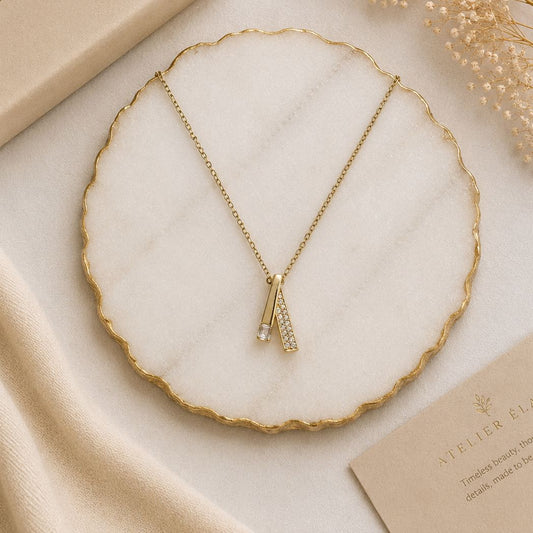 Dainty Lush Necklace ( Gold )