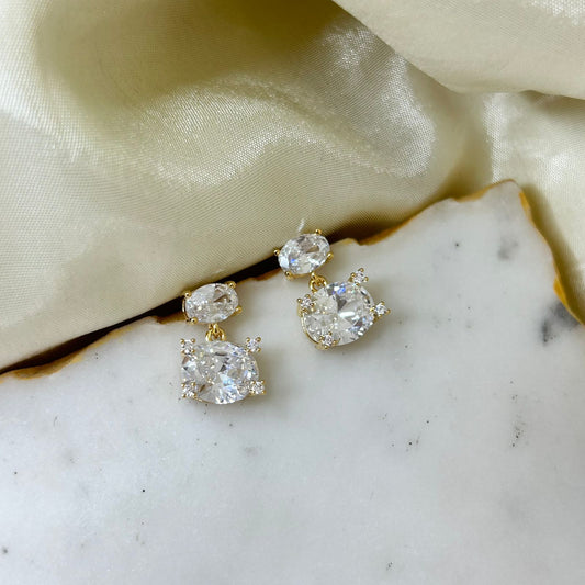 Crystal Drop Earrings