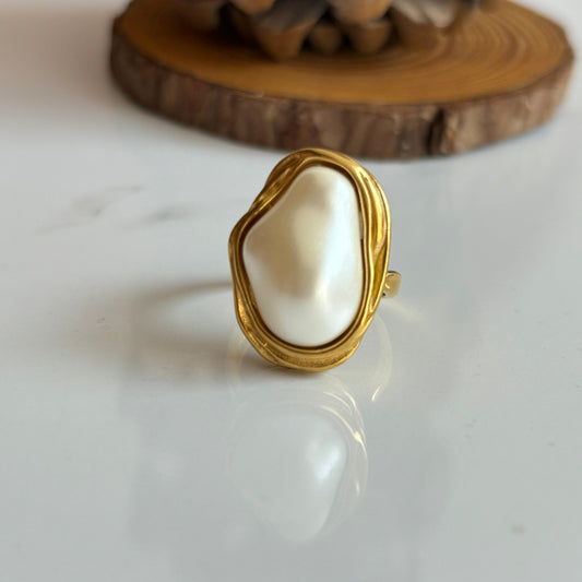 Beach Pearl Ring