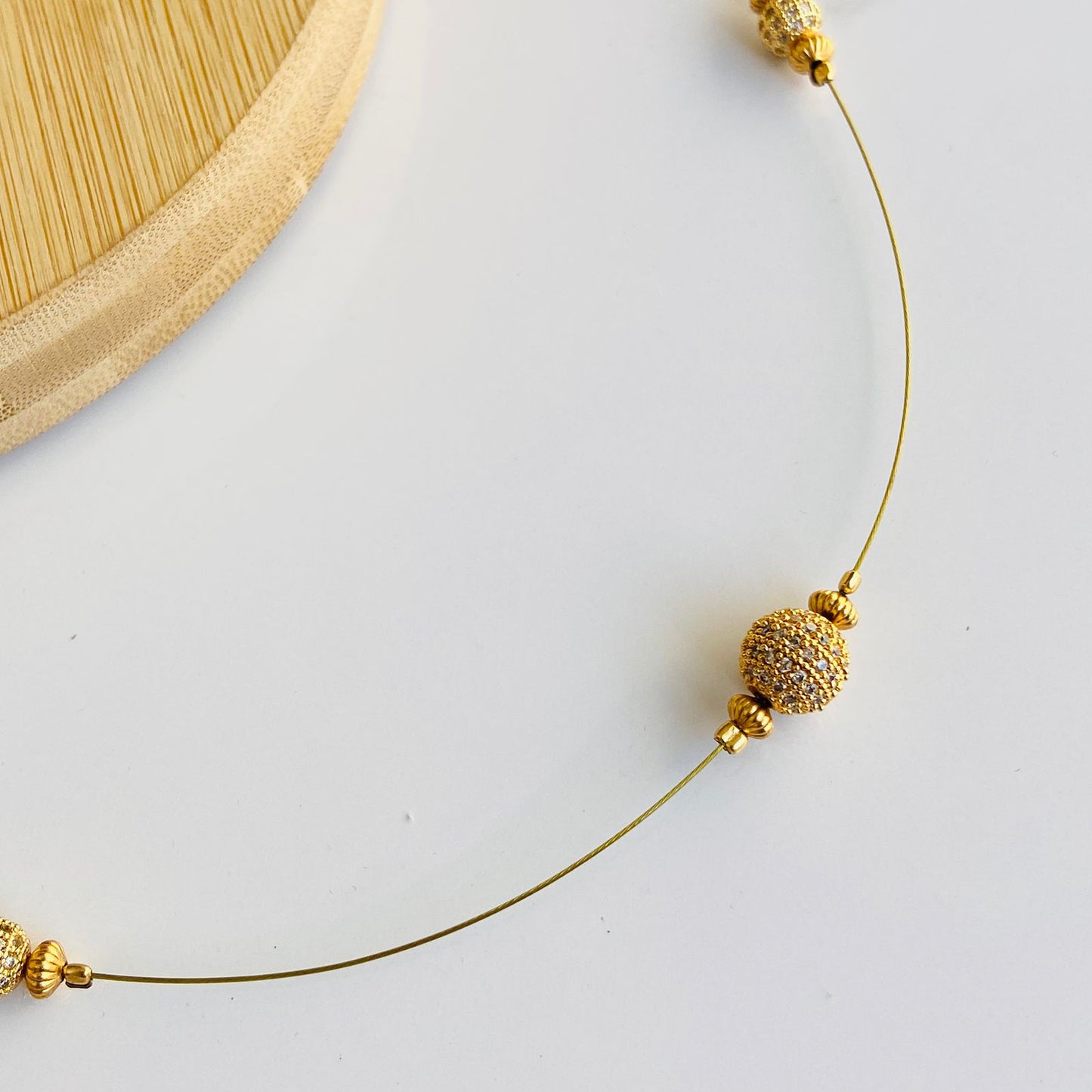 Matar Mala Invisible Chain Choker Set
