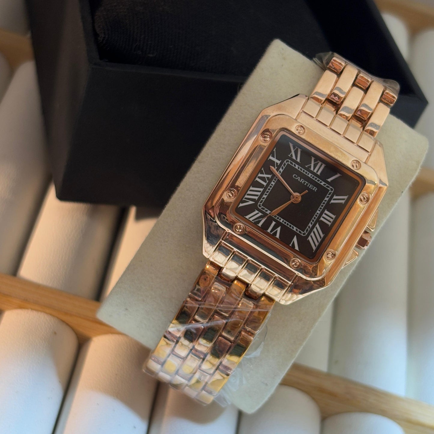Crtr Black Dial Watch