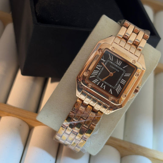 Crtr Black Dial Watch