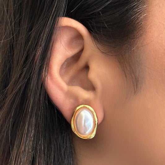 Regal Pearl Clip-On Earring