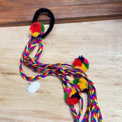 Shell Tassle Hairtie