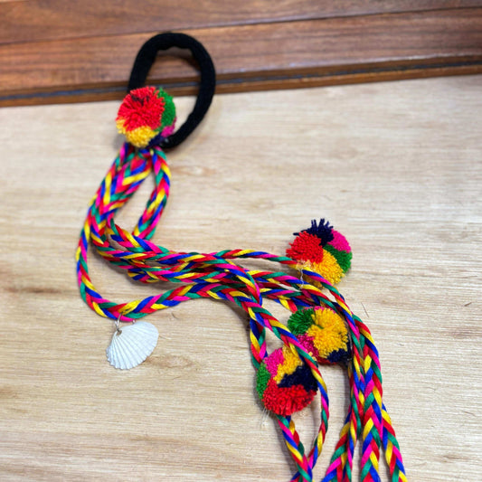 Shell Tassle Hairtie