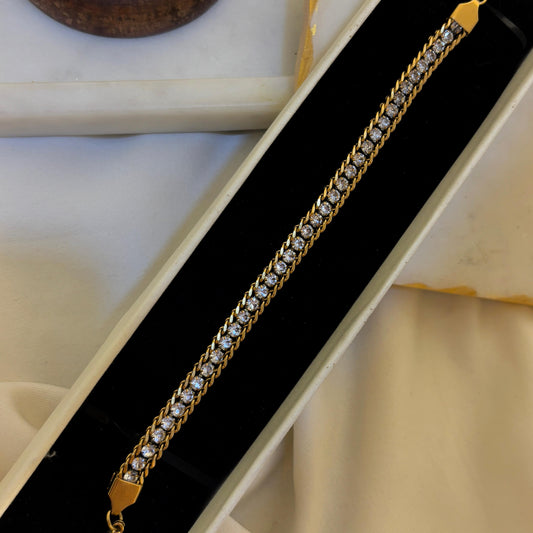 Selene Gold Chain Bracelet