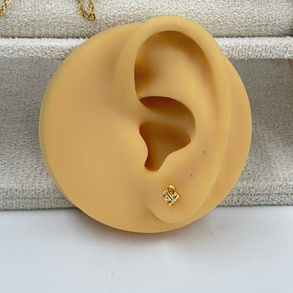 Fern Flatback Earrings