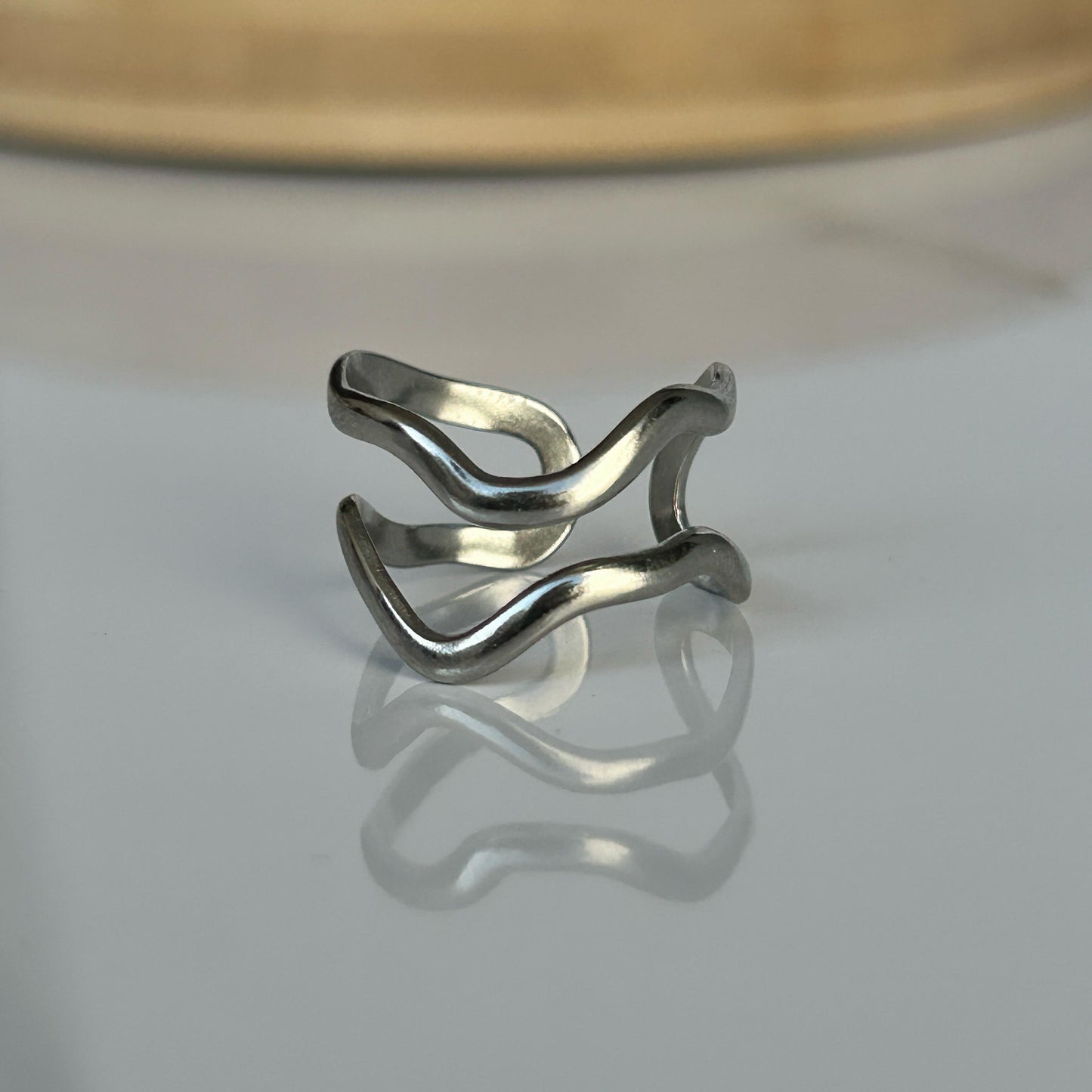 Wave Silver Ring