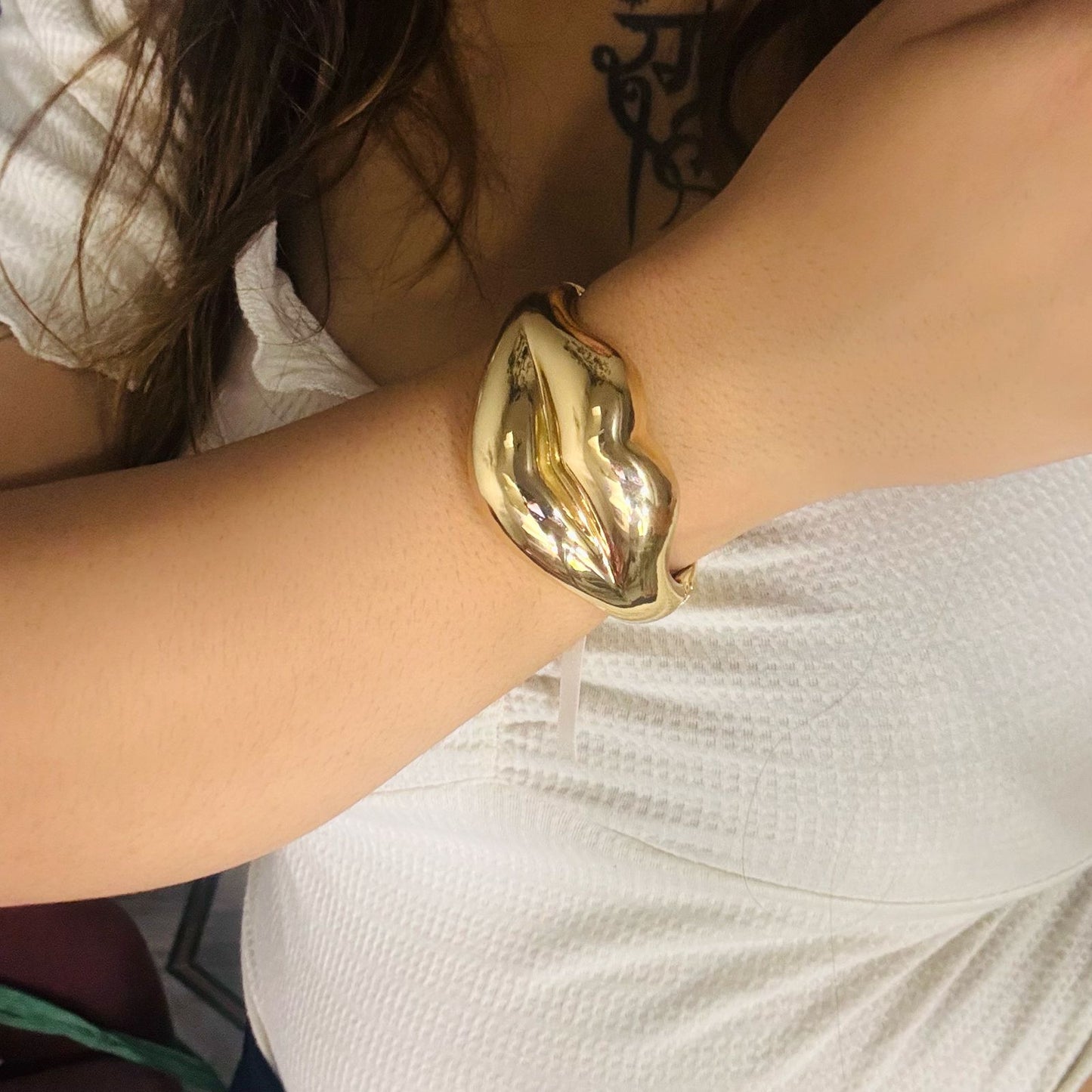 Lippie Chunky Cuff Bracelet