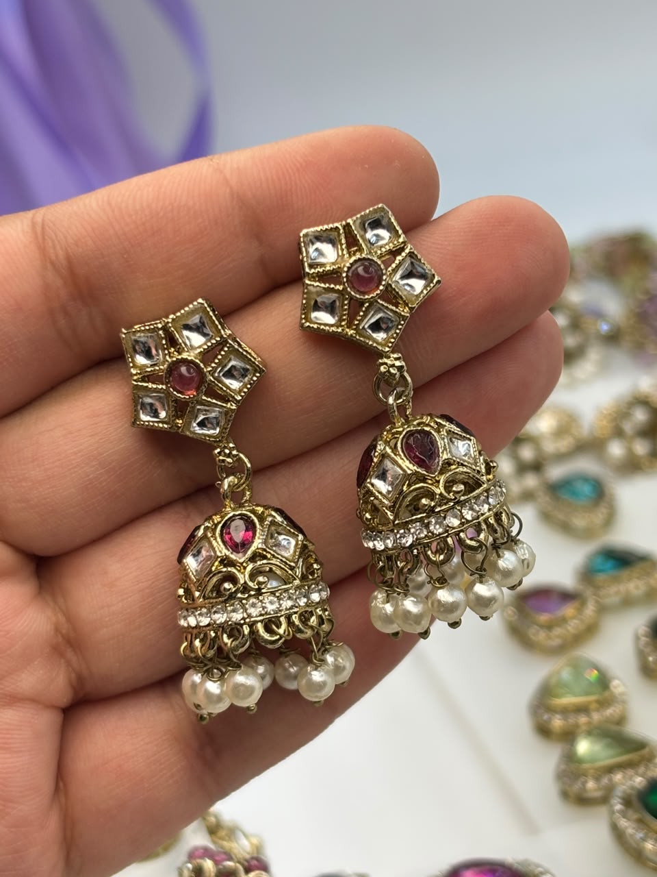 Meera Mini Jhumkis