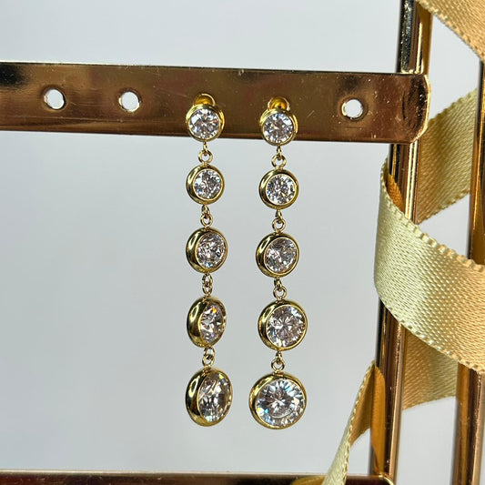 Shiny 18K Luxe Earrings
