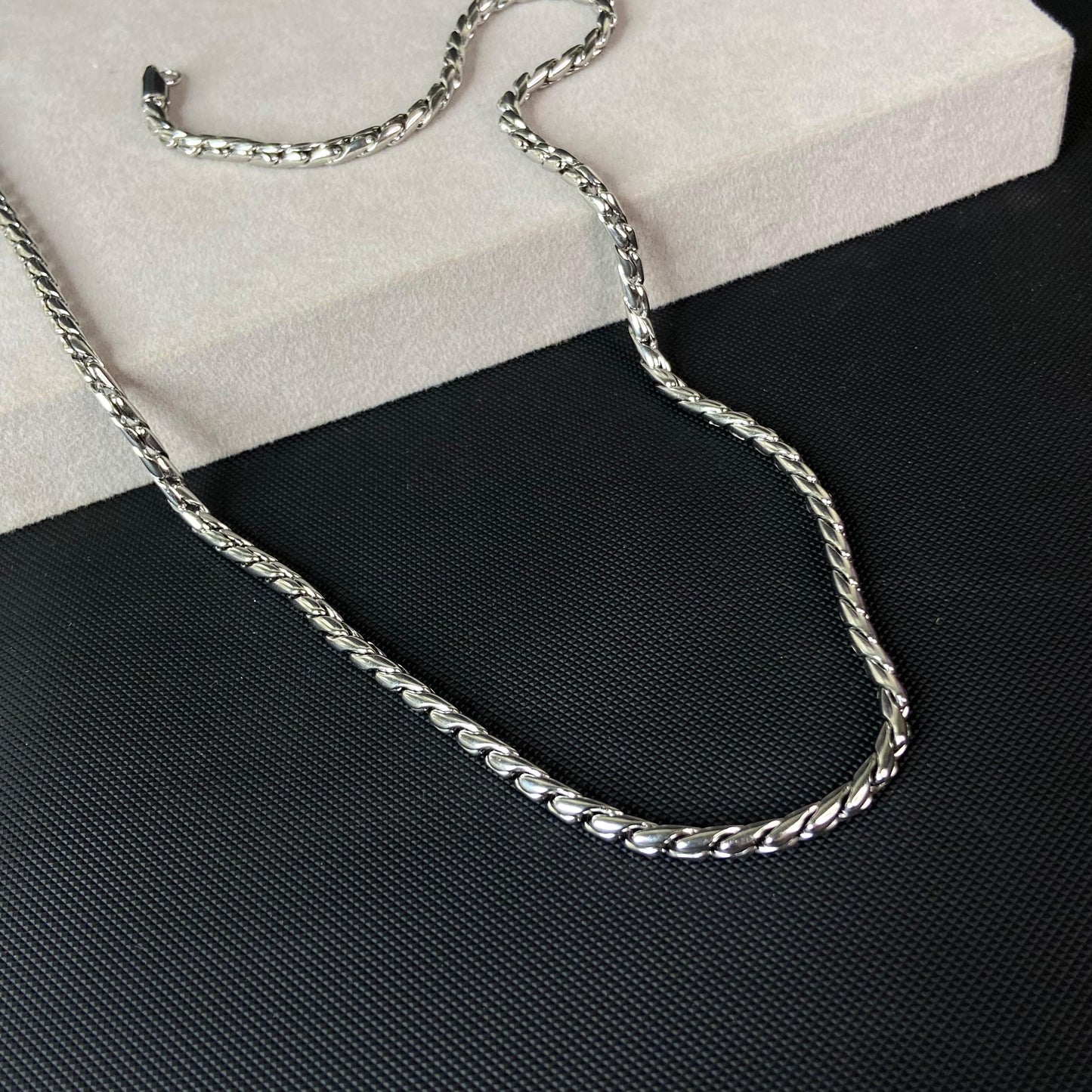 Dominus Silver SST Men's Chain 6mm