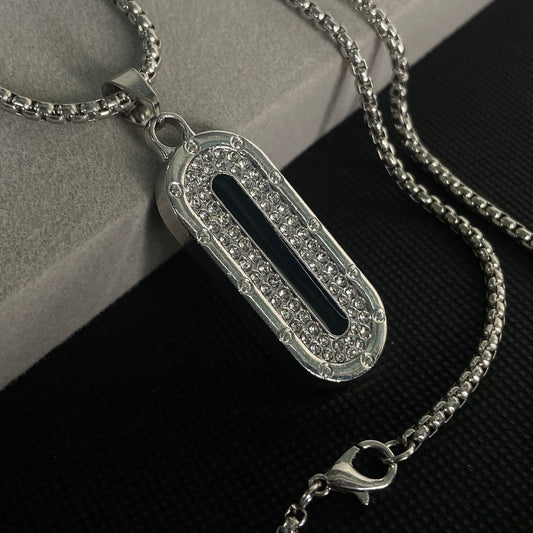 Oliver Iced Out Pendant Chain