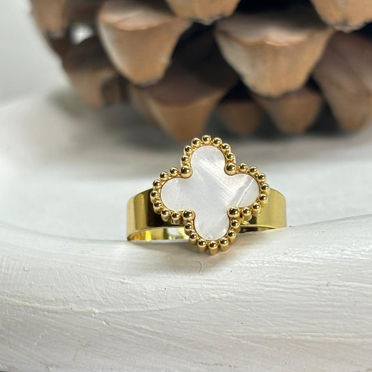 White Clover Ring