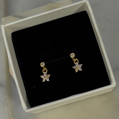 Flory Charm Flatback Earrings