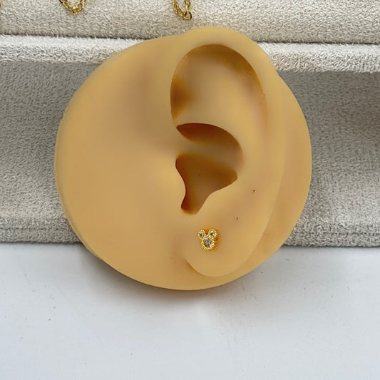 Mickey Flatback Earrings