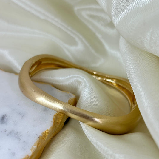 Sleek Bamboo Matte Bracelet