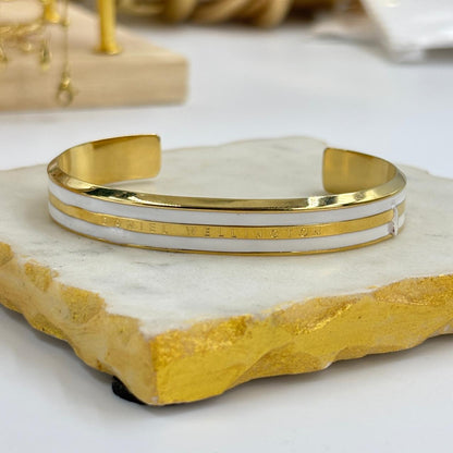 DW Gold Cuff Bracelet