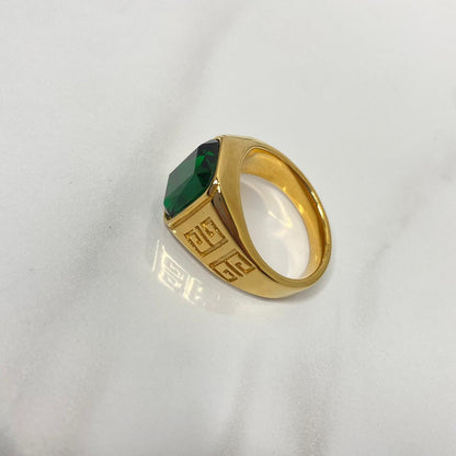 Emerald VRSC Ring