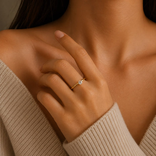 Mini Solitaire Minimal Ring