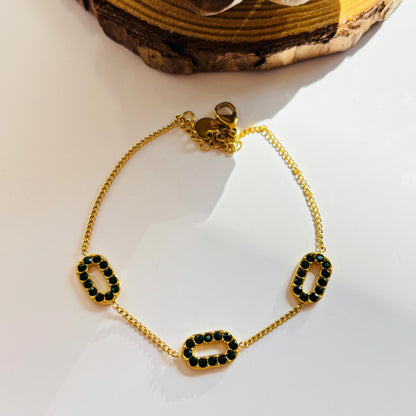 Emerald Eva Bracelet