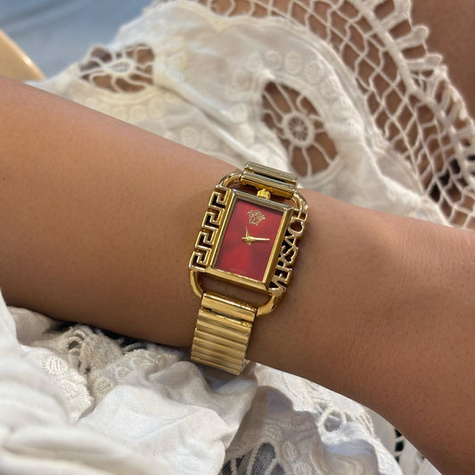 VRSC Luxe Red Dial Watch