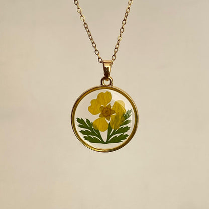 Primrose Resin Necklace