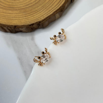 Cancer Mini Stud Earrings