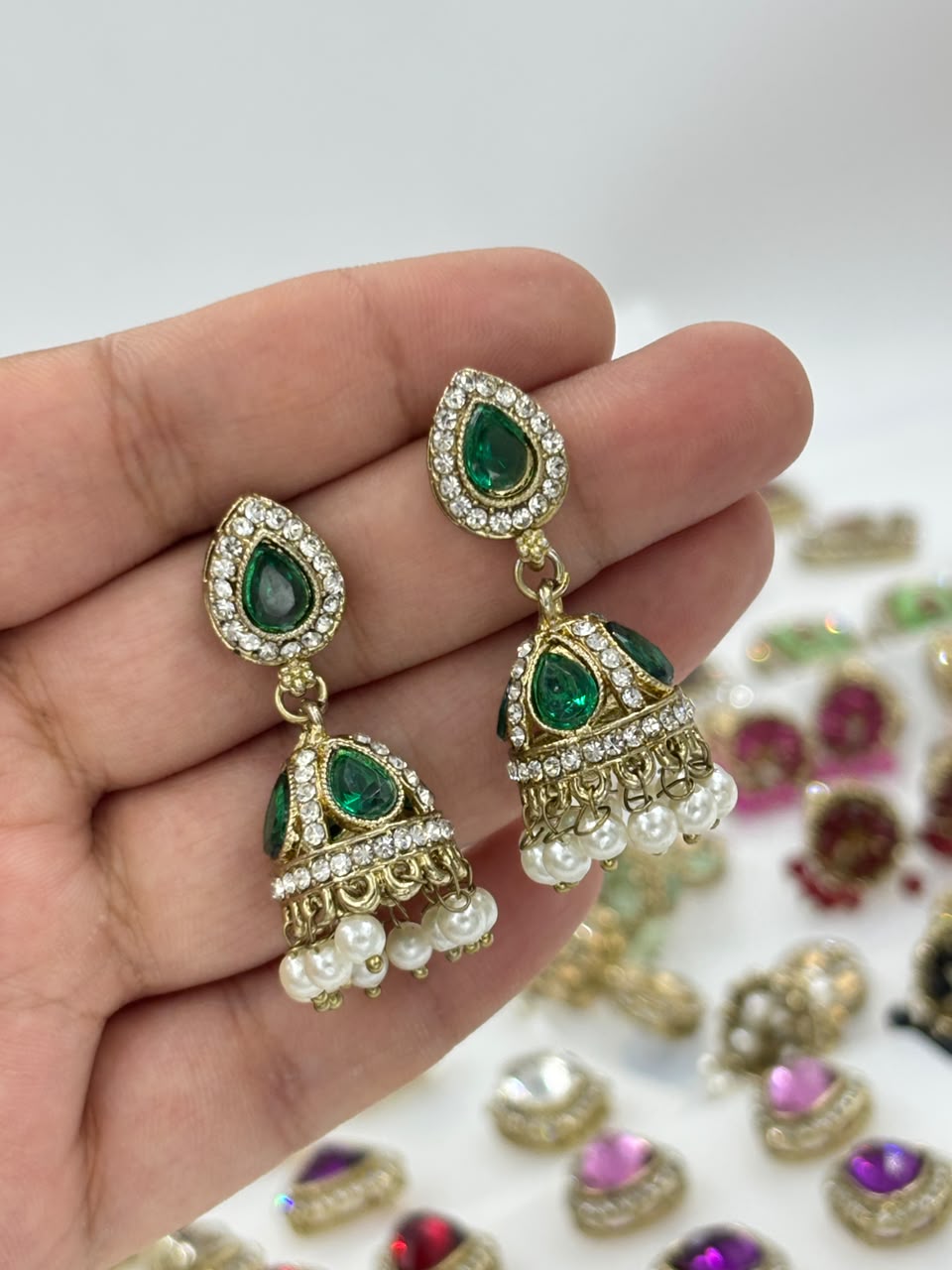 Meher Mini Jhumkis