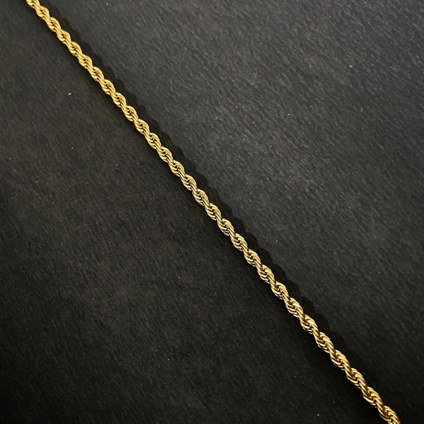 Twisted 18K Gold Plated Chain