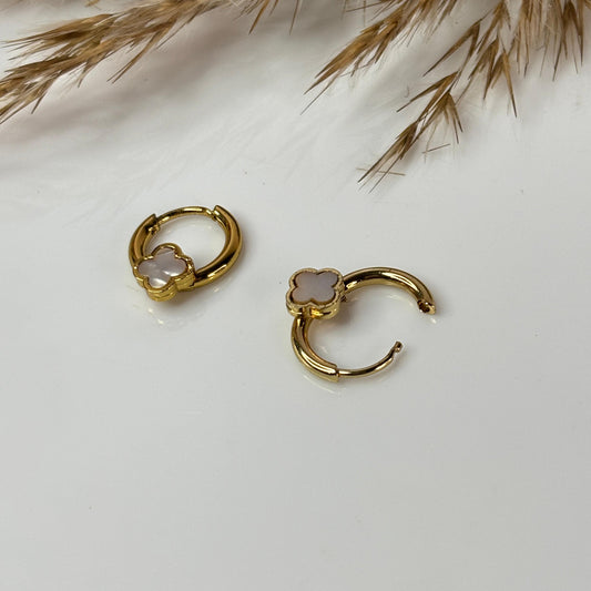 White Clover Mini Hoops