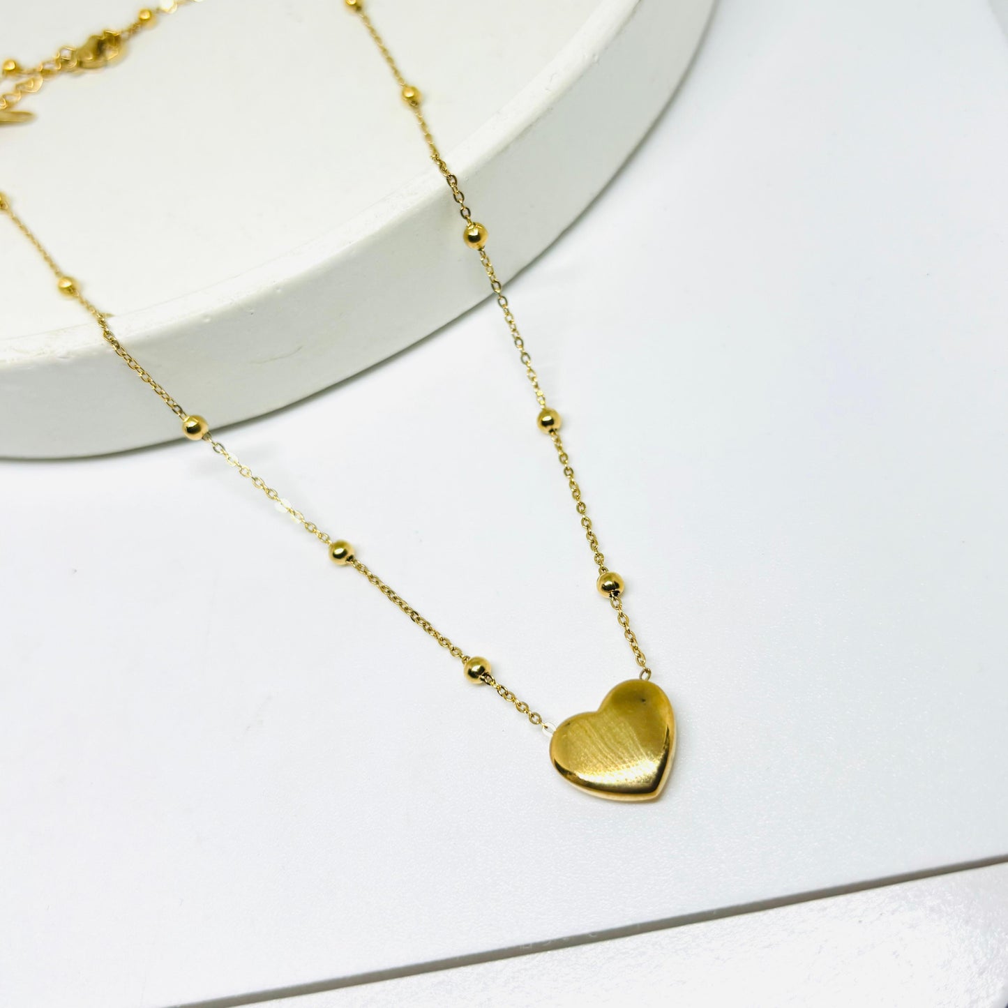 Marie Heart Necklace