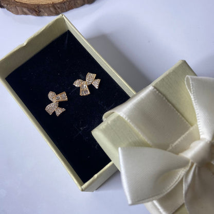 Bow Luxe Mini Studs