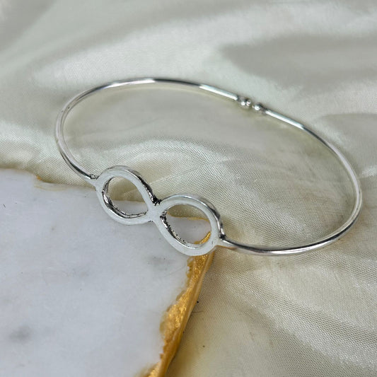 Infinity Adjustable Bracelet ( Silver)