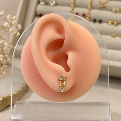 Love Lock Ballback Studs