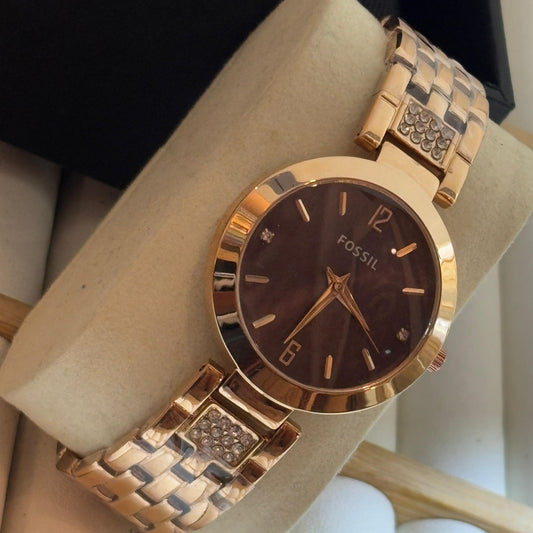 Fossil Brown Vintage Watch