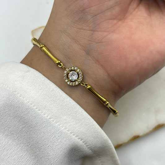White Mist Chain Bracelet