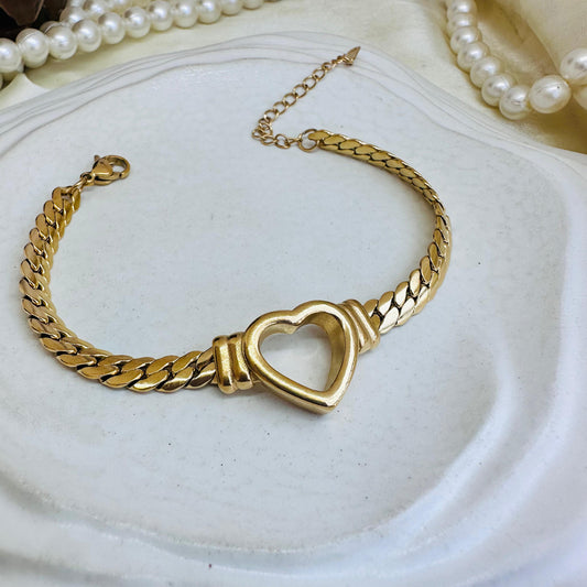 Diva Heart 18K Bracelet