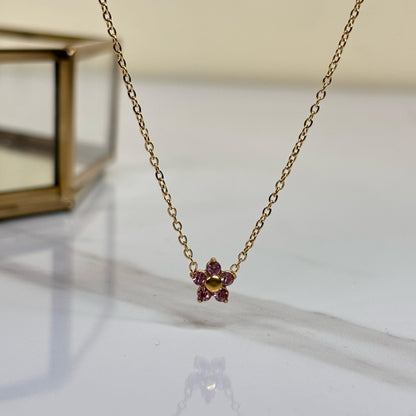 Pink Fiona Necklace